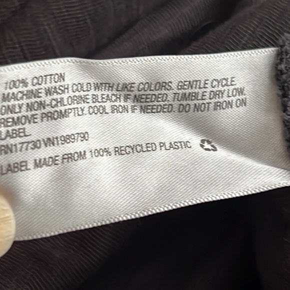 Universal Thread Gray Ruffled Sleeve Tee Shirt Dress W/Tied Hem - Picture 7 of 8